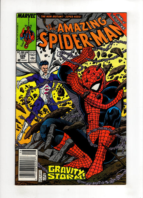 The Amazing Spider-Man, Vol. 1 #326 (1989) Newsstand Edition  Newsstand Edition  Buy & Sell Comics Online Comic Shop Toronto Canada