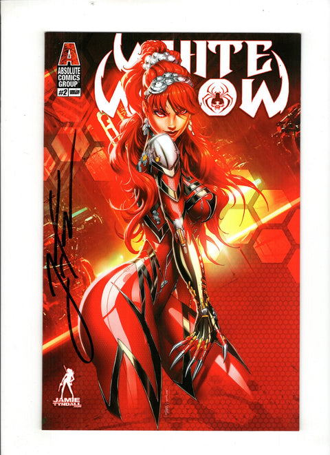 White Widow #2 (Cvr BY) (2019) Jamie Tyndall Dragon Con Exclusive Metal Variant