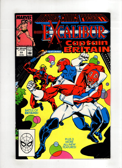 Marvel Comics Presents, Vol. 1 #33 (Cvr A) (1989)  A   Buy & Sell Comics Online Comic Shop Toronto Canada