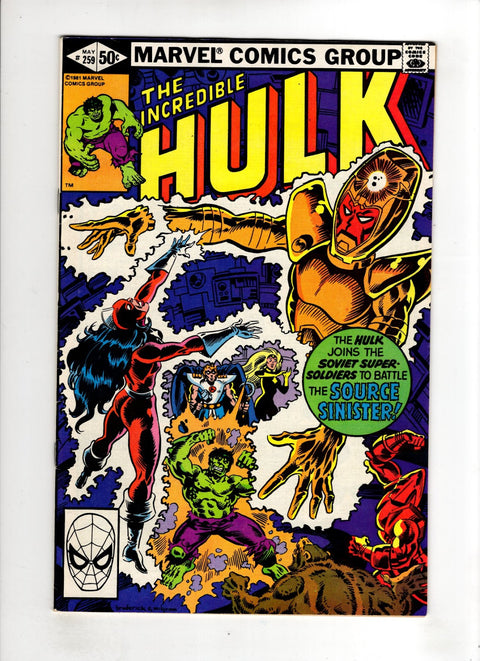 The Incredible Hulk, Vol. 1 #259 (1981)     Buy & Sell Comics Online Comic Shop Toronto Canada