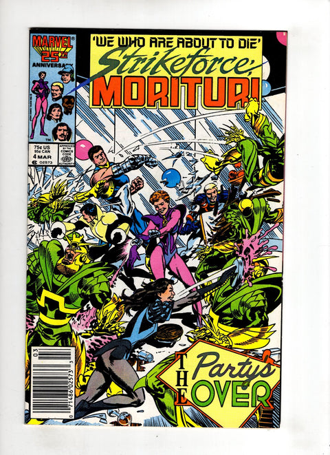 Strikeforce: Morituri #4 (1987) Newsstand Edition  Newsstand Edition  Buy & Sell Comics Online Comic Shop Toronto Canada