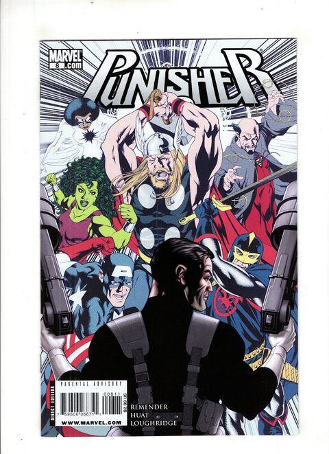 The Punisher, Vol. 8 #8 (Cvr A) (2009) Mike McKone  A Mike McKone  Buy & Sell Comics Online Comic Shop Toronto Canada