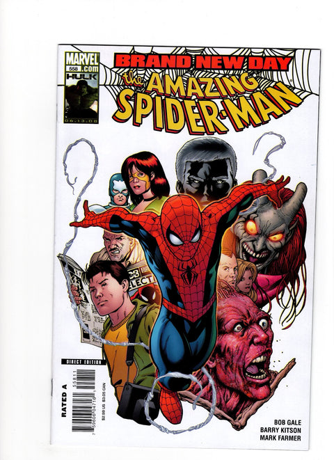 The Amazing Spider-Man, Vol. 2 #558 (Cvr A) (2008) Barry Kitson  A Barry Kitson  Buy & Sell Comics Online Comic Shop Toronto Canada