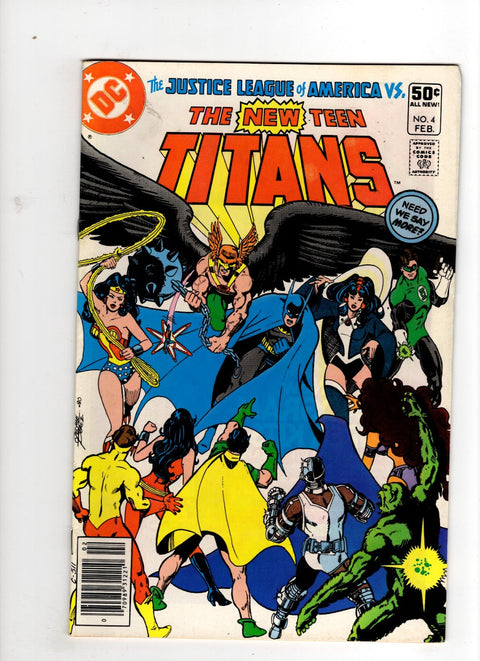 The New Teen Titans, Vol. 1 #4 (1981)      Buy & Sell Comics Online Comic Shop Toronto Canada