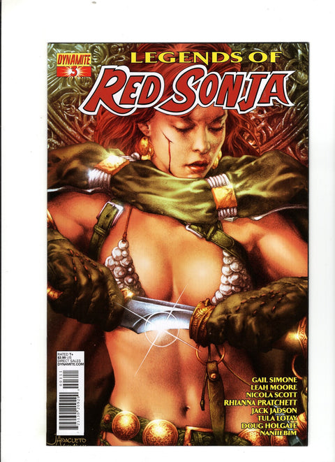 Legends of Red Sonja #3 (Cvr A) (2014) Jay Anacleto  A Jay Anacleto  Buy & Sell Comics Online Comic Shop Toronto Canada