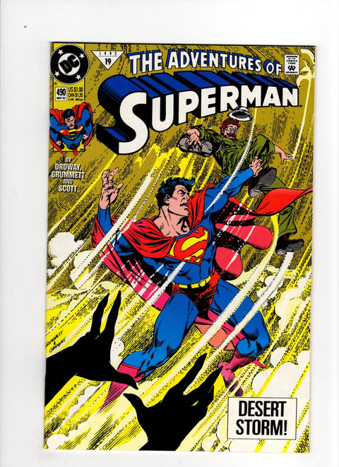 The Adventures of Superman, Vol. 1 #490 (1992)      Buy & Sell Comics Online Comic Shop Toronto Canada