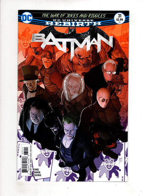 Batman, Vol. 3 #31 (Cvr A) (2017) Mikel Janín A Mikel Janín  Buy & Sell Comics Online Comic Shop Toronto Canada