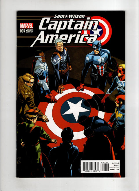 Captain America: Sam Wilson #7 (Cvr F) (2016) Variant Chris Sprouse Captain America Of All Eras (Standoff Tie-In) F Variant Chris Sprouse Captain America Of All Eras (Standoff Tie-In)  Buy & Sell Comics Online Comic Shop Toronto Canada