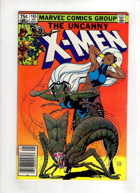 Uncanny X-Men, Vol. 1 #165 (1982) Newsstand Edition  Newsstand Edition  Buy & Sell Comics Online Comic Shop Toronto Canada
