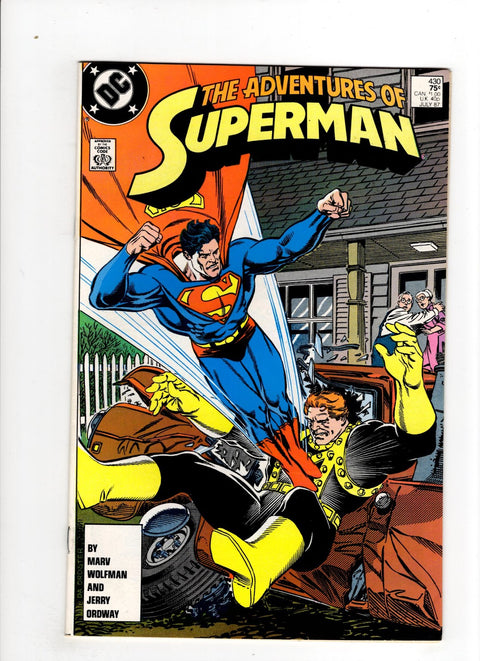 The Adventures of Superman, Vol. 1 #430 (1987) Canadian Price   Canadian Price  Buy & Sell Comics Online Comic Shop Toronto Canada