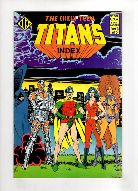 Official Teen Titans Index #3 (1985)     Buy & Sell Comics Online Comic Shop Toronto Canada
