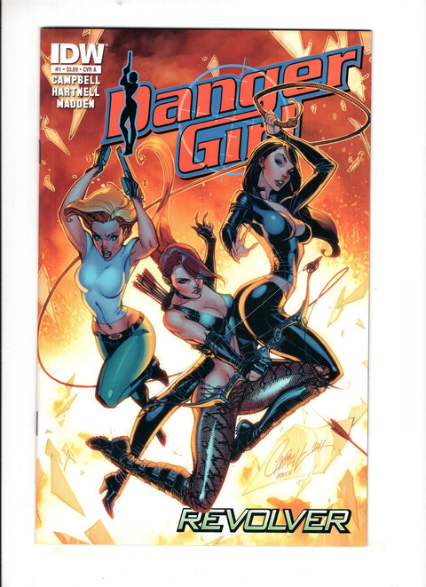 Danger Girl: Revolver #1 (Cvr A) (2012) J. Scott Campbell  A J. Scott Campbell  Buy & Sell Comics Online Comic Shop Toronto Canada