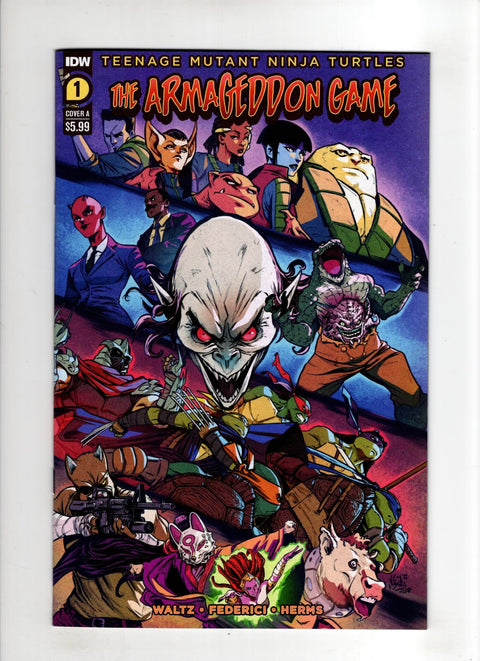 Teenage Mutant Ninja Turtles: The Armageddon Game #1 (Cvr A) (2022) Vincenzo Federici A Vincenzo Federici  Buy & Sell Comics Online Comic Shop Toronto Canada