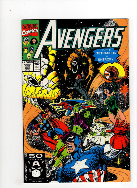 The Avengers, Vol. 1 #330 (1991)      Buy & Sell Comics Online Comic Shop Toronto Canada