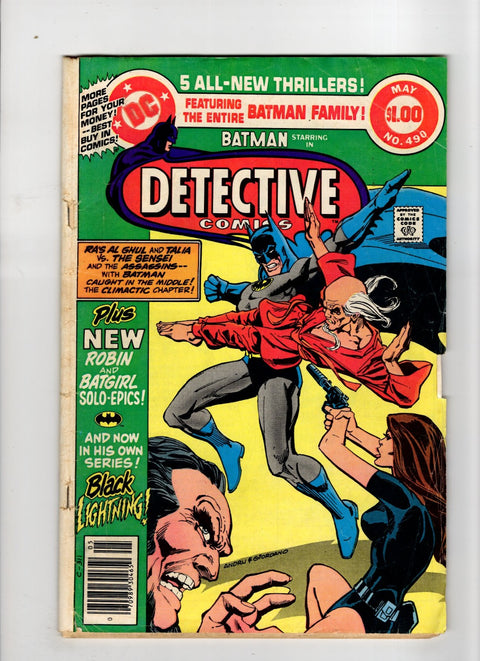 Detective Comics, Vol. 1 #490 (1980)      Buy & Sell Comics Online Comic Shop Toronto Canada