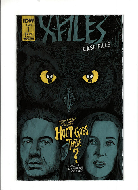 The X-Files Case Files: Hoot Goes There? #1 (Cvr B) (2018)   B   Buy & Sell Comics Online Comic Shop Toronto Canada