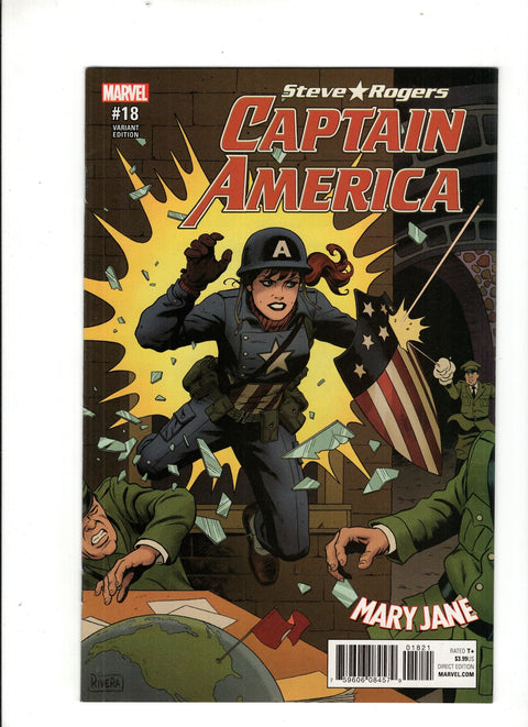 Captain America: Steve Rogers #18 (Cvr B) (2017) Variant Paolo Rivera Mary Jane  B Variant Paolo Rivera Mary Jane  Buy & Sell Comics Online Comic Shop Toronto Canada