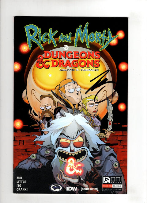 Rick and Morty vs. Dungeons & Dragons - Chapter II #1 (Cvr A) (2019) Signed by Jim Zub A Signed by Jim Zub  Buy & Sell Comics Online Comic Shop Toronto Canada
