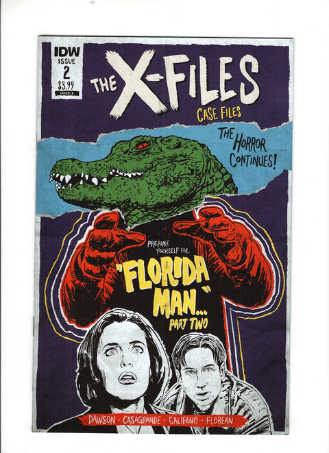 The X-Files Case Files: Florida Man #2 (Cvr B) (2018) Variant JJ Lendl  B Variant JJ Lendl  Buy & Sell Comics Online Comic Shop Toronto Canada