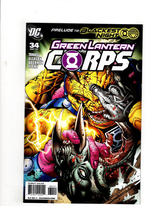 Green Lantern Corps, Vol. 1 #34 (Cvr A) (2009) Pat Gleason  A Pat Gleason  Buy & Sell Comics Online Comic Shop Toronto Canada