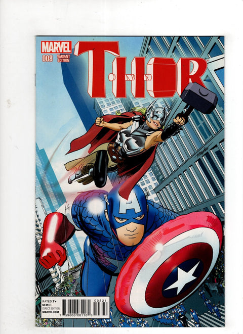 Thor, Vol. 4 #8 (Cvr B) (2015) Mike Mayhew NYC Variant  B Mike Mayhew NYC Variant  Buy & Sell Comics Online Comic Shop Toronto Canada