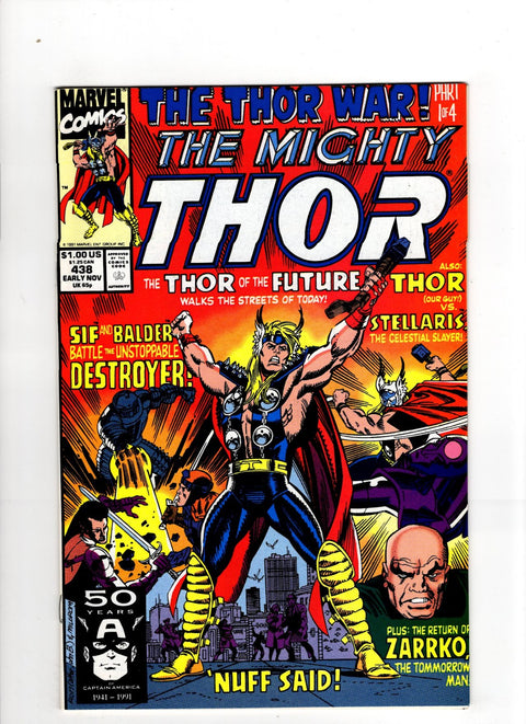 Thor, Vol. 1 #438 (1991)      Buy & Sell Comics Online Comic Shop Toronto Canada