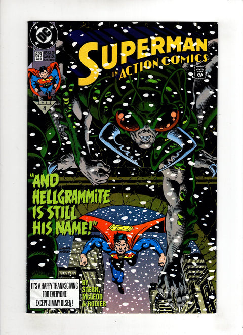 Action Comics, Vol. 1 #673 (1992)     Buy & Sell Comics Online Comic Shop Toronto Canada
