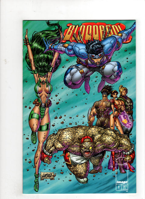 Bloodpool #1 (Cvr B) (1995) Liefeld  B Liefeld  Buy & Sell Comics Online Comic Shop Toronto Canada
