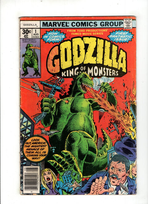 Godzilla (Marvel) #1 (Cvr A) (1977) Edition  A Edition  Buy & Sell Comics Online Comic Shop Toronto Canada
