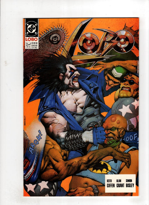 Lobo, Vol. 1 #3 (1990) Newsstand Edition   Newsstand Edition  Buy & Sell Comics Online Comic Shop Toronto Canada