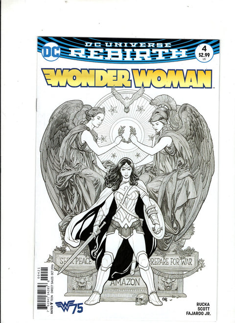 Wonder Woman, Vol. 5 #4 (Cvr B) (2016) Frank Cho Sketch Variant  B Frank Cho Sketch Variant  Buy & Sell Comics Online Comic Shop Toronto Canada