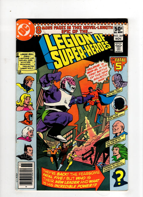 Legion of Super-Heroes, Vol. 2 #269 (1980) Newsstand Edition   Newsstand Edition  Buy & Sell Comics Online Comic Shop Toronto Canada