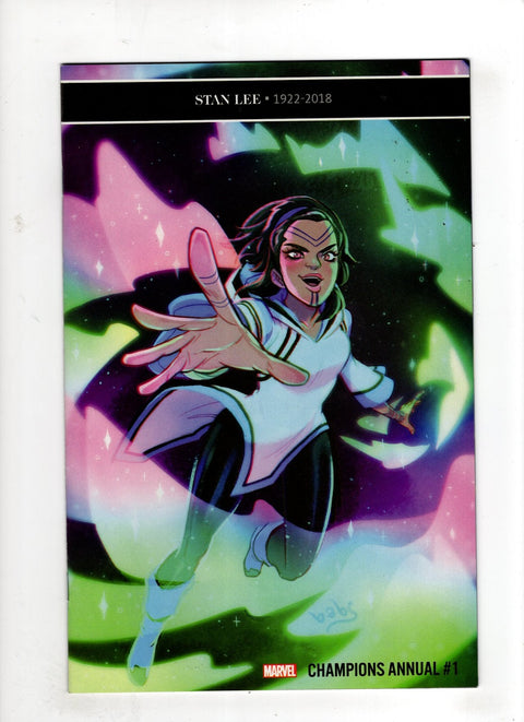 Champions, Vol. 2 Annual (Marvel) #1 (Cvr B) (2018) Babs Tarr Variant  B Babs Tarr Variant  Buy & Sell Comics Online Comic Shop Toronto Canada