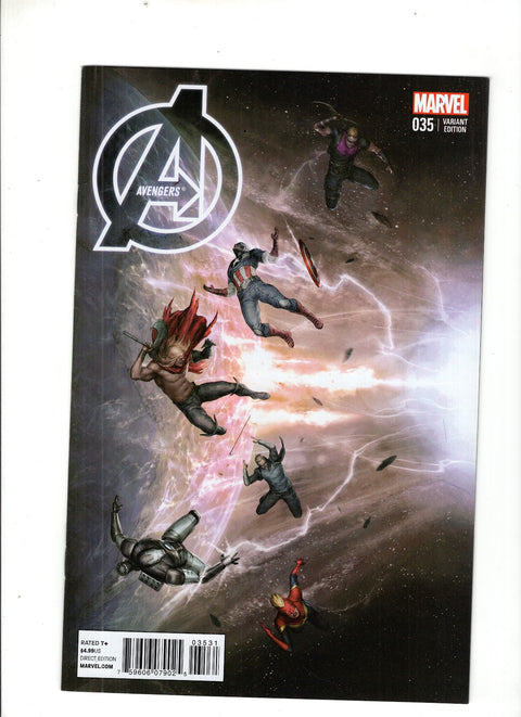 The Avengers, Vol. 5 #35 (Cvr B) (2014) Agustin Alessio Time Runs Out variant  B Agustin Alessio Time Runs Out variant  Buy & Sell Comics Online Comic Shop Toronto Canada