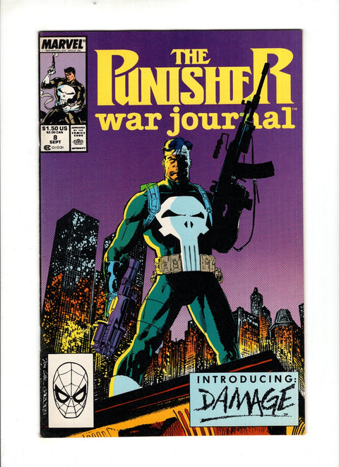 Punisher War Journal, Vol. 1 #8 (1989)      Buy & Sell Comics Online Comic Shop Toronto Canada