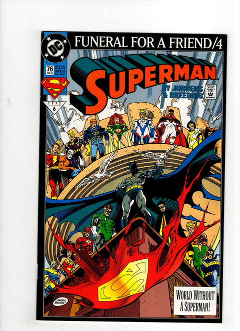 Superman, Vol. 2 #76 (1992)      Buy & Sell Comics Online Comic Shop Toronto Canada