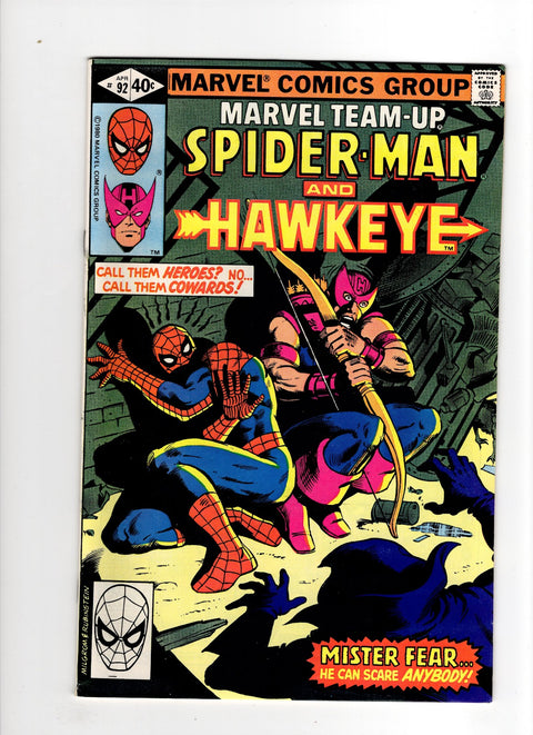 Marvel Team-Up, Vol. 1 #92 (Cvr A) (1980)   A   Buy & Sell Comics Online Comic Shop Toronto Canada