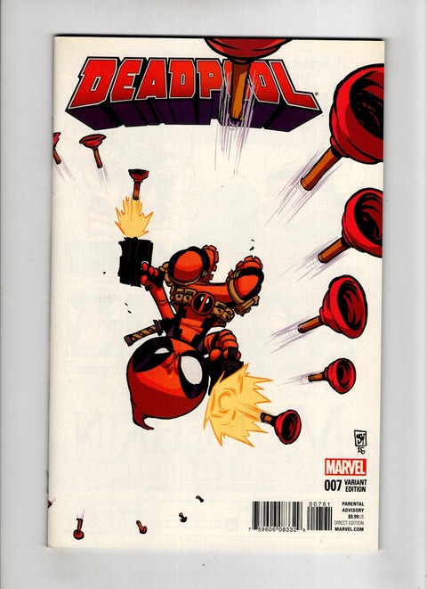 Deadpool, Vol. 5 #7 (Cvr F) (2016) Variant Skottie Young Baby F Variant Skottie Young Baby  Buy & Sell Comics Online Comic Shop Toronto Canada