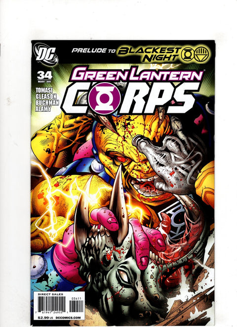 Green Lantern Corps, Vol. 1 #34 (Cvr A) (2009) Pat Gleason  A Pat Gleason  Buy & Sell Comics Online Comic Shop Toronto Canada