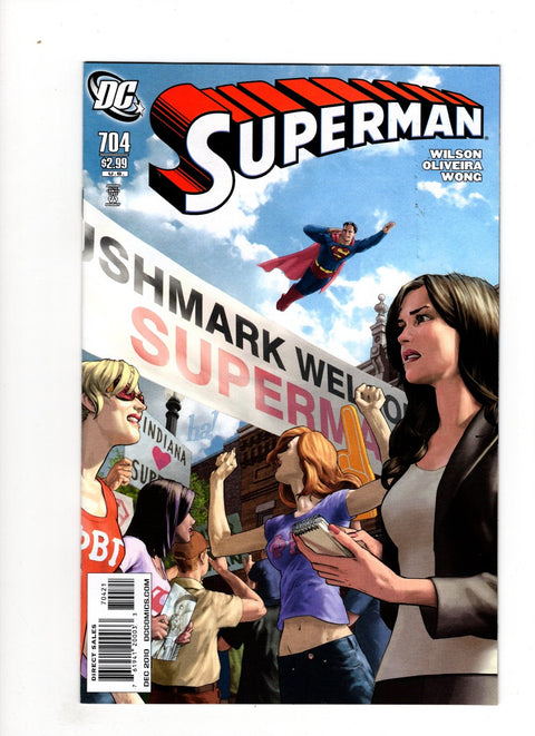 Superman, Vol. 1 #704 (Cvr C) (2010) Gene Ha Variant  C Gene Ha Variant  Buy & Sell Comics Online Comic Shop Toronto Canada
