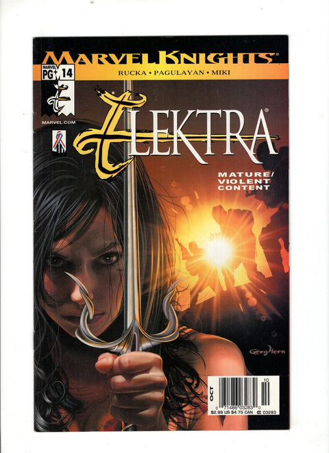 Elektra, Vol. 2 #14 (2002) Newsstand Edition   Newsstand Edition  Buy & Sell Comics Online Comic Shop Toronto Canada