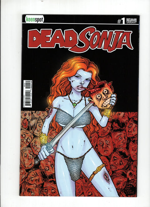 Dead Sonja #1 (Cvr E) (2019) Owen Gieni Splat Queen Variant  E Owen Gieni Splat Queen Variant  Buy & Sell Comics Online Comic Shop Toronto Canada