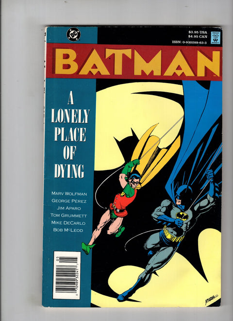 Batman: A Lonely Place of Dying #nn (Cvr TP) (1990)   TP   Buy & Sell Comics Online Comic Shop Toronto Canada