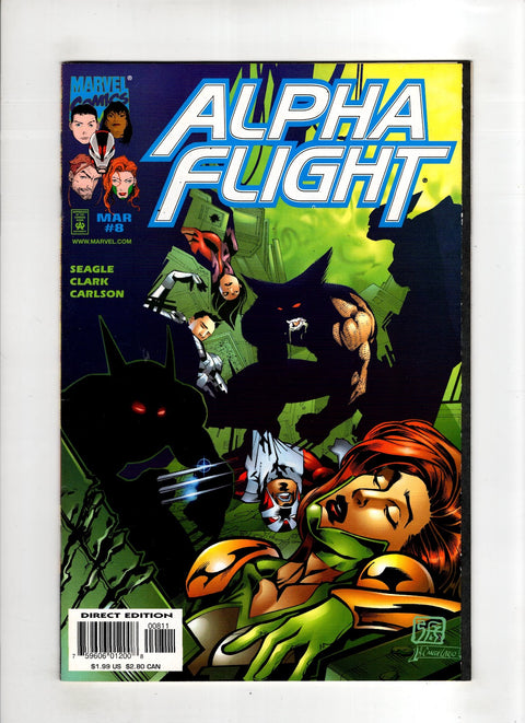 Alpha Flight, Vol. 2 #8 (1998)     Buy & Sell Comics Online Comic Shop Toronto Canada