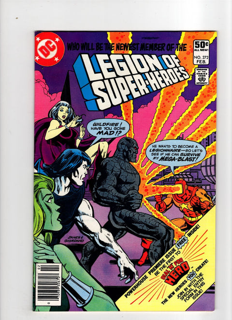 Legion of Super-Heroes, Vol. 2 #272 (1981) Newsstand   Newsstand  Buy & Sell Comics Online Comic Shop Toronto Canada