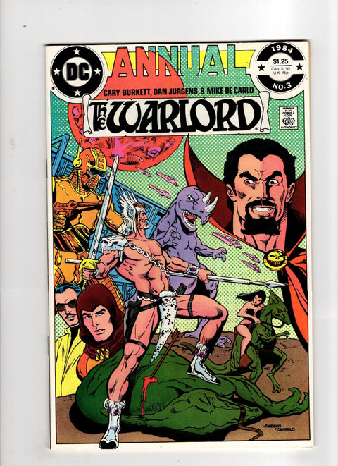 Warlord, Vol. 1 Annual #3 (1984)      Buy & Sell Comics Online Comic Shop Toronto Canada