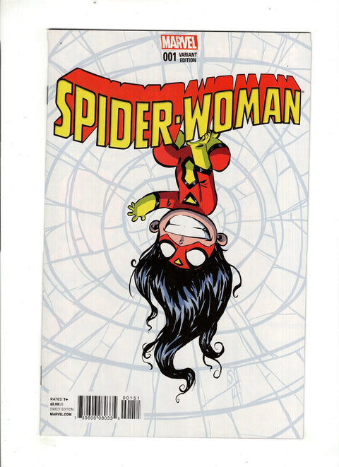 Spider-Woman, Vol. 5 #1 (Cvr E) (2015) Skottie Young Variant