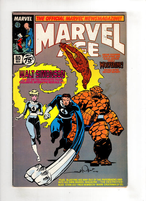Marvel Age #80 (1989)     Buy & Sell Comics Online Comic Shop Toronto Canada