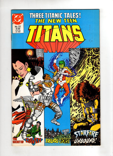 The New Teen Titans, Vol. 2 #22 (1986)     Buy & Sell Comics Online Comic Shop Toronto Canada