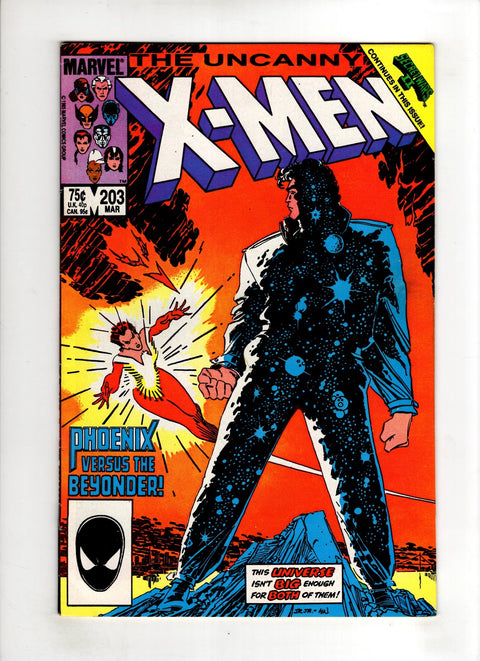 Uncanny X-Men, Vol. 1 #203 (1985)     Buy & Sell Comics Online Comic Shop Toronto Canada